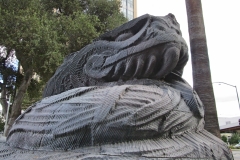 Plumed Serpent in Cesar Chavez Park