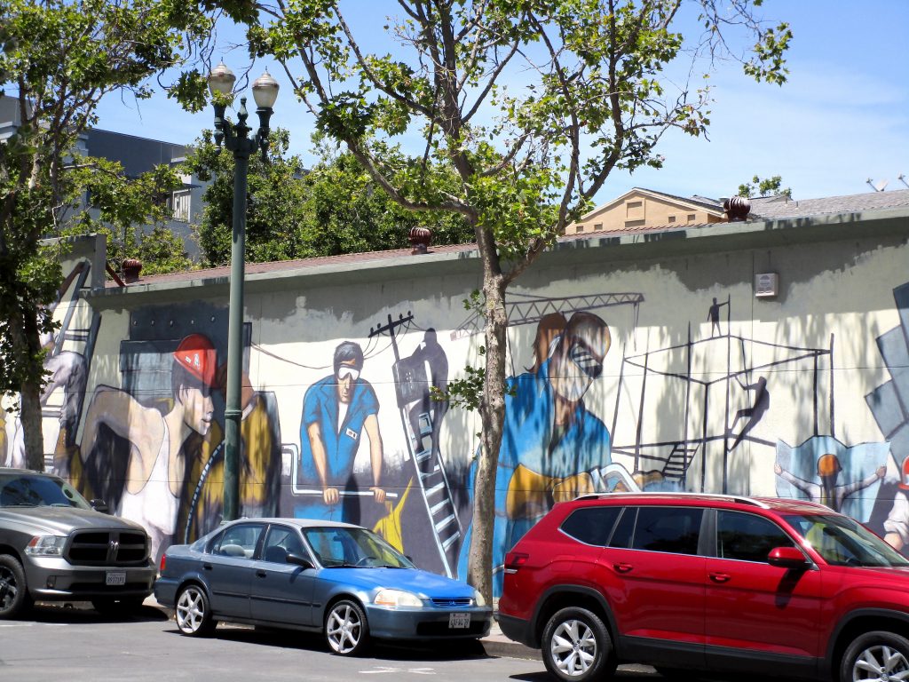 Workers Mural near 2nd street.