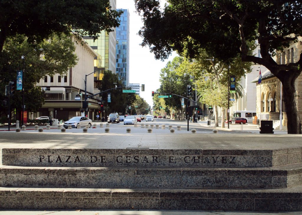 Cesar Chavez Park in San Jose