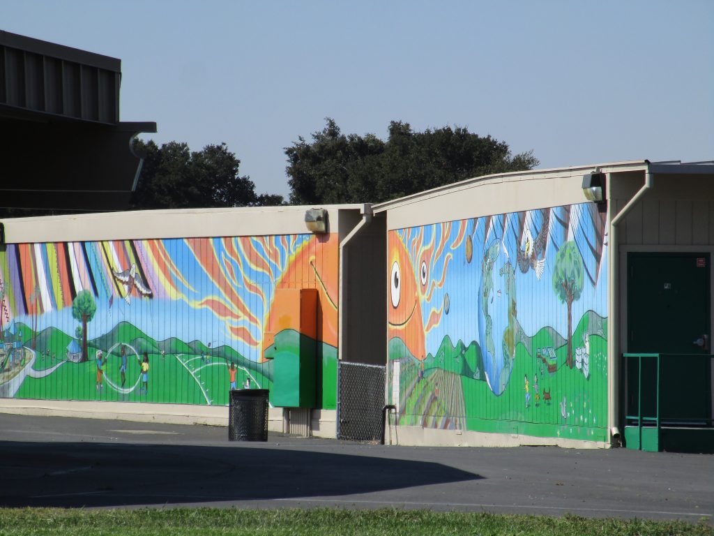 Mural at Edenvale Elementary School