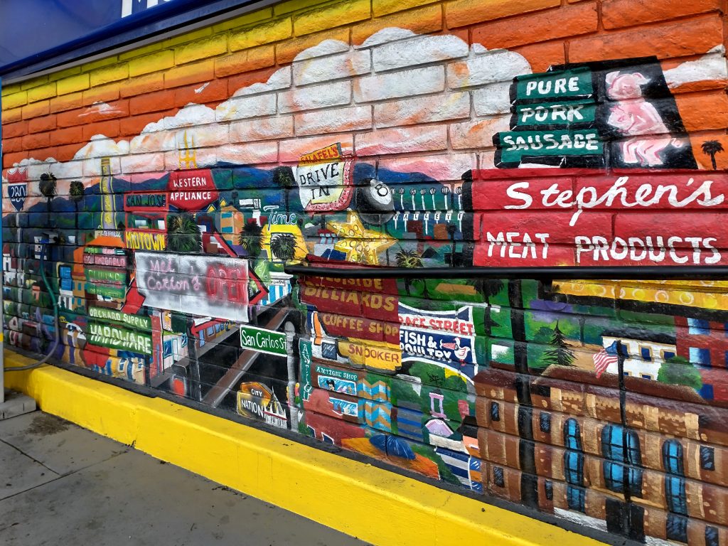 San Jose Gas Station Mural
