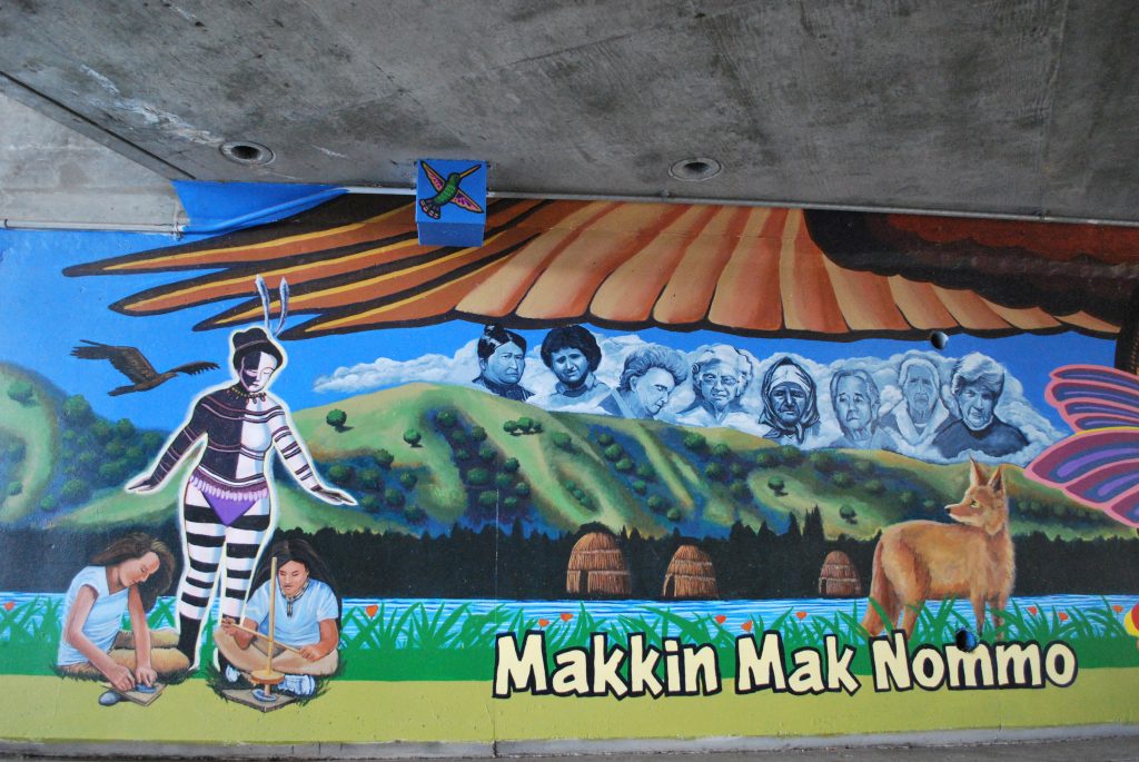 WE ARE MUWEKMA OHLONE Mural by Alfonso Salazar