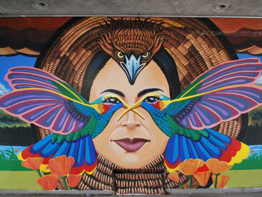WE ARE MUWEKMA OHLONE Mural by Alfonso Salazar