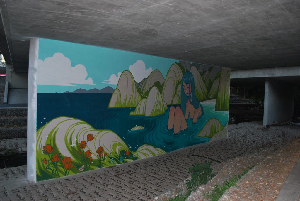 Coastal Baths Mural