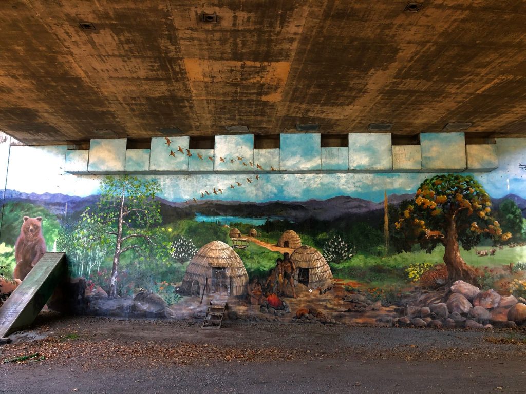 An Ohlone Village Mural