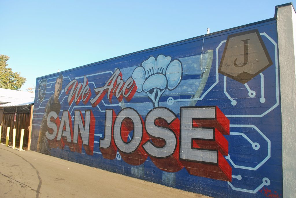 San Jose Earthquakes Mural