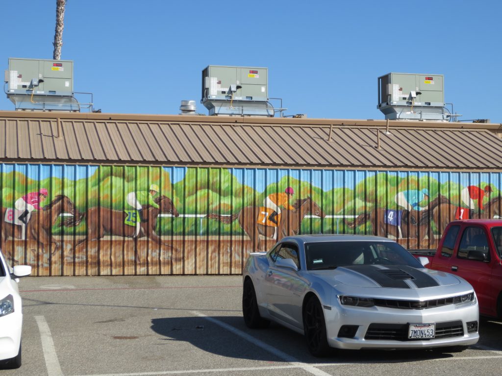 Murals around the Santa Clara County Fairgrounds