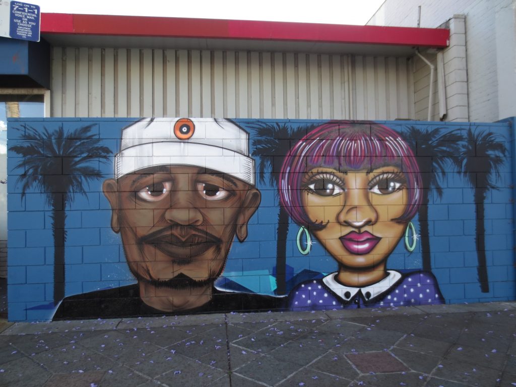 Mural on 1st Street, San Jose