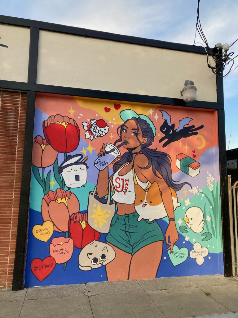 SJ Made mural